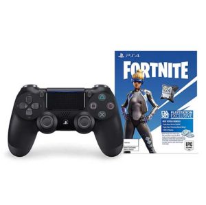 DualShock 4 Wireless Controller for PlayStation 4 - Fortnite Jet Black