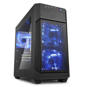 Sharkoon V1000 Window Micro ATX gaming PC Case