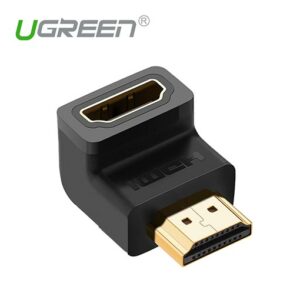 UGREEN Right Angle Down HDMI Male to Female Adapter - 20109