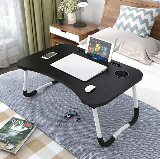 Portable Foldable Laptop Desk (Bed & Sofa Computer Table)