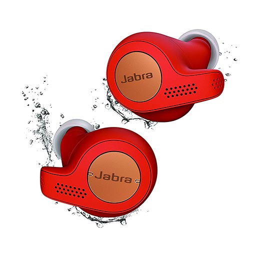 Jabra Elite Active 65t Earbuds True Wireless Earbuds-Copper Red