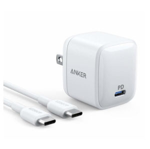 Anker B2019KD1 Power Port Atom PD 1 with Lightning To Type-C Cable - White