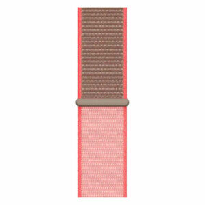 Apple Watch Strap 44mm Sport Loop Strap Neon Pink