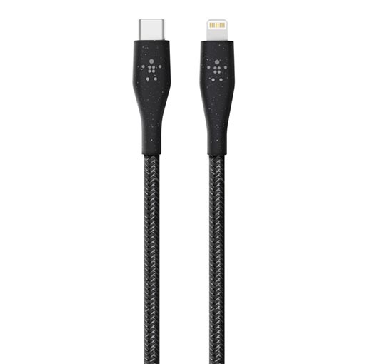 Belkin DuraTek BOOST CHARGE USB-C to Lightning Cable + Strap - 4Ft, 1.2M