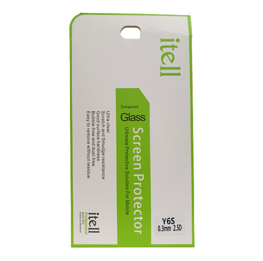 Buy Itell Huawei Y6s Tempered glass screen protector in Qatar