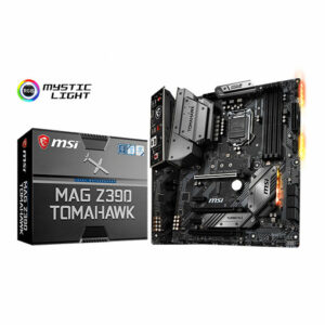 Buy MSI MAG Z390 TOMAHAWK LGA 1151 (300 Series) Intel Z390 HDMI SATA 6Gb/s USB 3.1 ATX Intel Motherboard in Qatar