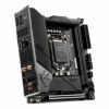 MSI MEG Z490I UNIFY LGA 1200 Intel Z490 SATA 6Gb/s Mini ITX Intel Motherboard