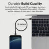 Promate Powerbeam-CC 1.2m USB-C to USB-C 60W Power Delivery Enabled Data Sync & Charge Cable