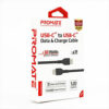 Promate Powerbeam-CC 1.2m USB-C to USB-C 60W Power Delivery Enabled Data Sync & Charge Cable