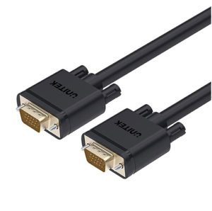 Buy Unitek HD15 VGA (M) to VGA (M) (3C+6) Male to Male- 15Mtr in Qatar
