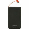 Buy Veger V58 15000mAh Safe/Efficient/Fashion Power Bank for Smart Phones - Black in Qatar