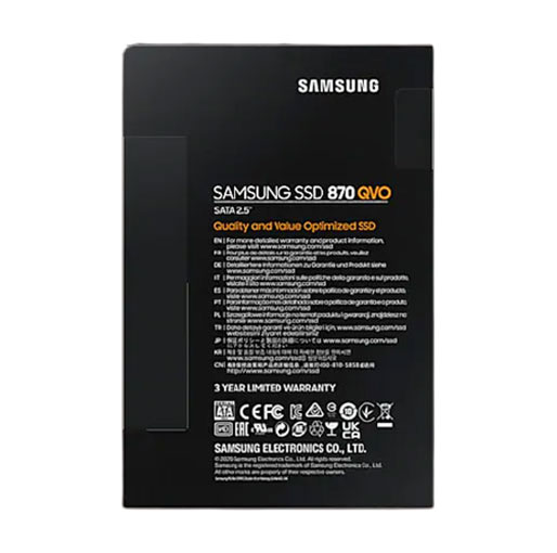 Samsung 1TB SSD 870 QVO SATA III 2.5 inch