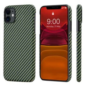 Buy Pitaka MagEZ Case For iPhone 11 (6.1") - Black/Yellow (Twill) at best price in Qatar.
