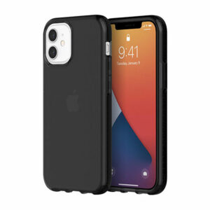 Griffin Survivor iPhone 12 Mini 5.4" Freshman Clear Case – Black