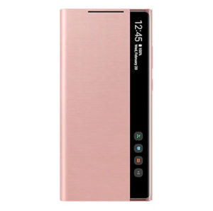 Buy Samsung Galaxy Note20 Clear View Cover Case - Mystic Bronze in Qatar