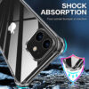 Platina iPhone 12 Mini 5.4 inch anti-impact Transparent Soft Silicon Clear case