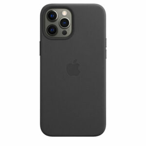 Apple iPhone 12 Pro Max Leather Case with MagSafe (Black)
