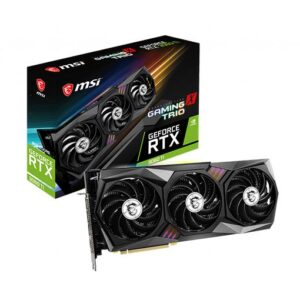 MSI GeForce RTX 3060 Ti DirectX 12 RTX 3060 Ti GAMING X TRIO 8GB 256-Bit GDDR6 PCI Express 4.0 HDCP Ready Video Card