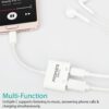 Promate UniSplit-C 2-In-1 Audio and Charge Adapter, High-Speed USB Type C Male to USB Type C and 3.5mm (4)