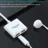 Promate UniSplit-C 2-In-1 Audio and Charge Adapter, High-Speed USB Type C Male to USB Type C and 3.5mm (6)