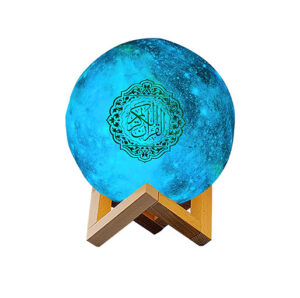 EQUANTU QB512 STAR 3D printing led Moon Lamp App control quran speaker