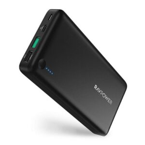 RAVPower Power Bank 20100mAh PD+QC 30W 3-Port - Black