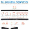 Tripp Lite USB-C Dock - 4K HDMI, VGA, USB 3.2 Gen 1, USB-A/C Hub, GbE, Memory Card, 100W PD Charging