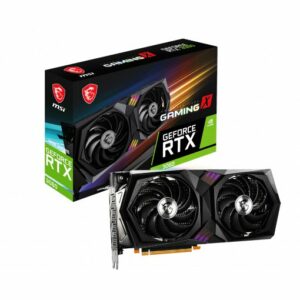 MSI Gaming GeForce RTX 3060 12GB 15 Gbps GDRR6 192-Bit HDMI/DP PCIe 4 Twin-Frozr Torx Fan Ampere RGB OC Graphics Card