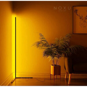 Night Lighting Modern Simple LED Corner Aluminum RGB Floor Lamp