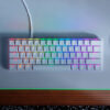 Razer Huntsman Mini 60% Optical Gaming Keyboard with Linear Red Switch, Mercury White