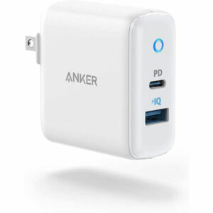 Anker PowerPort PD+2 Type-C & USB Charger - White