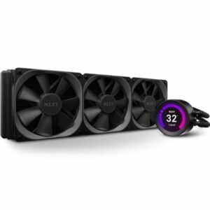 NZXT Kraken Z73 360mm All In One RGB CPU Liquid Cooler - Customizable LCD Display