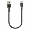 Promate Anti-Tangle High Tensile Strength USB-C Cable - Black