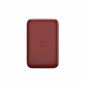 Uniq HydeAir Series USB-C PD 10000 mAh Fast Wireless Power Bank with Digital Display and ChargeView Stand - Maroon