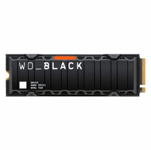 WD BLACK SN850 500GB Internal PCIe Gen 4 x4 NVMe Gaming Solid State Drive with Heatsink for Desktops
