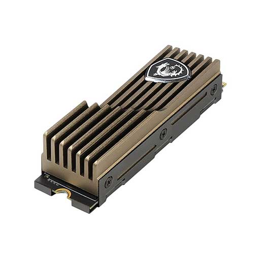 MSI SPATIUM Series M.2 2280 1TB PCIe Gen4x4, NVMe 1.4 3D NAND Internal Solid State Drive (SSD) M480