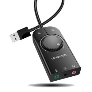 Ugreen External Sound Card Music USB Adapter