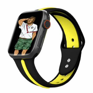 Buy Green Tanoshi Watch Strap for Apple Watch 42/44mm at best price in Qatar.