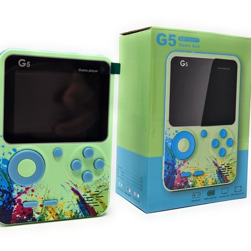 Sup Portable Handheld game Console G5 Built-in 500 Games Console Handheld Game - Matcha Green
