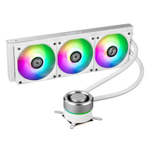 Lian Li Galahad 360 ARGB All In One Liquid CPU Cooler - White
