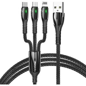 YESIDO 3 in 1 HDMI Cable For Lightning, Micro & Type-C HM05