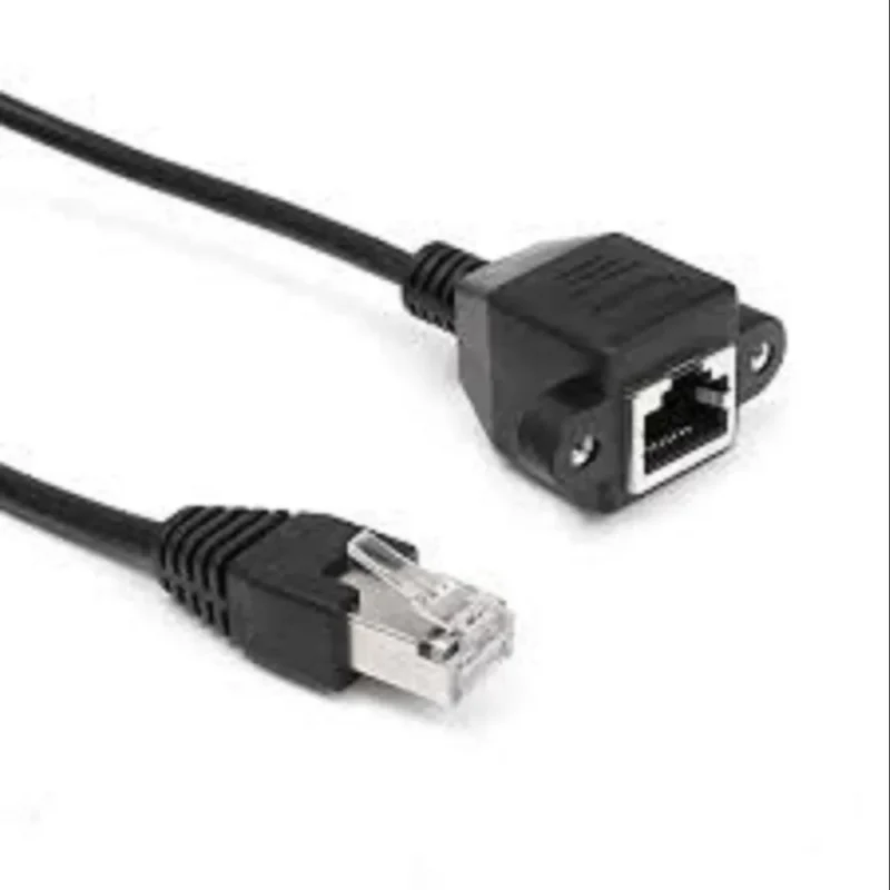 30cm RJ45 Male to Female Ethernet Extension Cable for Local Area Network LAN