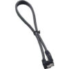 CableMod ModMesh Right Angle SATA 3 Cable 30cm - Black