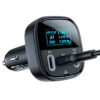 ACEFAST B5 101W (2C+A) Metal Car Charger With OLED Smart Display
