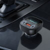 ACEFAST B5 101W (2C+A) Metal Car Charger With OLED Smart Display