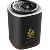 CRONY B17 Quadrate With Light Bukhoor Arabian Electronic Aromatherapy Incense Burner - Black