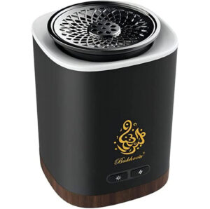 CRONY B17 Quadrate With Light Bukhoor Arabian Electronic Aromatherapy Incense Burner - Black