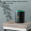 CRONY B17 Quadrate With Light Bukhoor Arabian Electronic Aromatherapy Incense Burner - Black