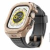 Green Lion Styled Ultra Case for 49mm Smartwatch -Rose Gold