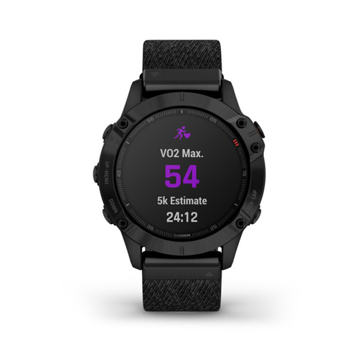 Garmin fenix 6 Sapphire Smartwatch - Black